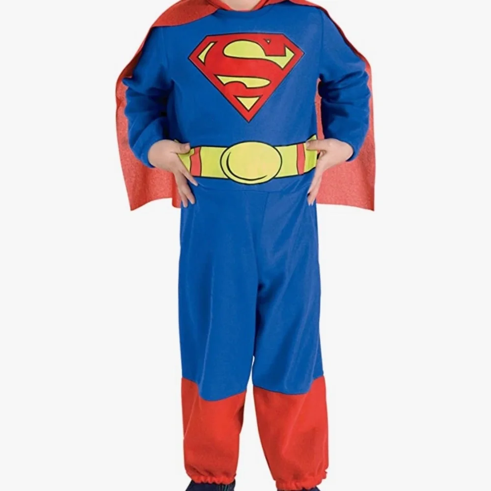 Rubies Superman Infant Jumpsuit Halloween Costume Size (2-4) Years